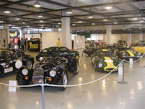 Morgan, Ginetta og Lotus alle skønne at skue.
(Foto: Gummi Kaj)